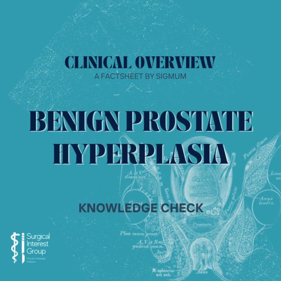 Benign Prostate Hyperplasia Knowledge&nbsp;Check